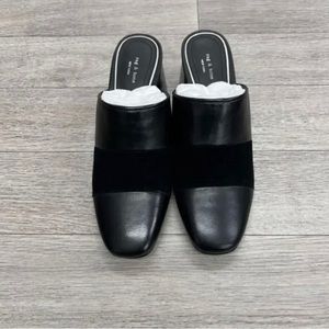 Closeout!▪️NIB Rag & Bone Millie Mule Slides in Black Multi-9